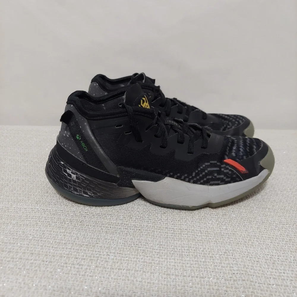 adidas Xbox D.O.N. Issue 4 Little Kid 'Series X' Basketball Shoes IF5090 Sz 2.5 - Picture 1 of 8